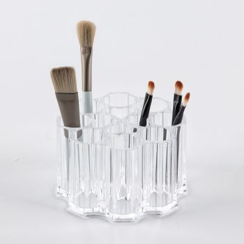 Acrylic Makeup Brush Holder