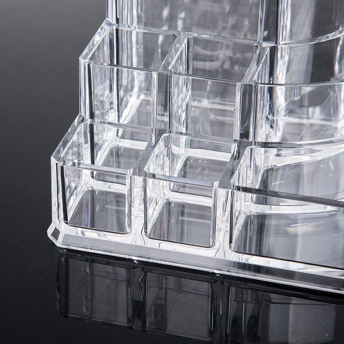 Basics Square Acrylic Cosmetic Organizer