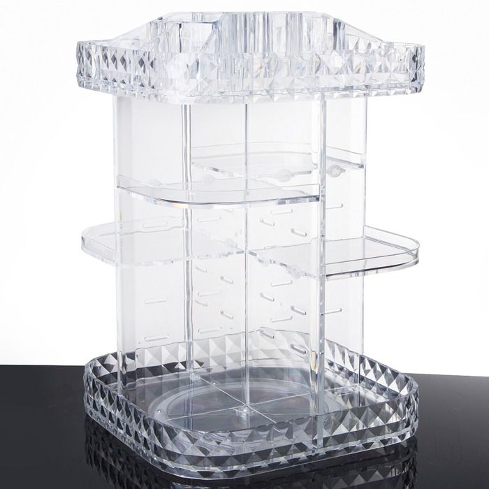 360 Degree Rotating Cosmetic Storage Organizer