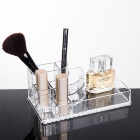 Basics Square Acrylic Cosmetic Organizer