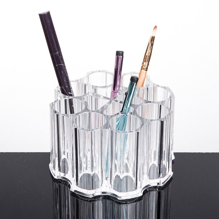 Acrylic Makeup Brush Holder