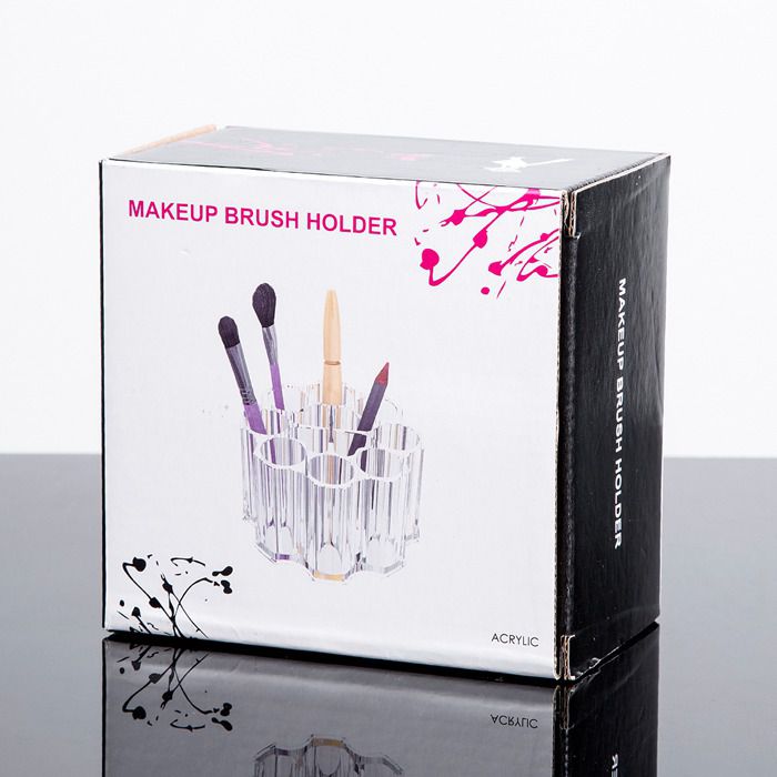 Acrylic Makeup Brush Holder