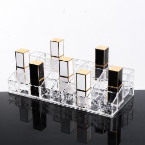 36-Slot Acrylic Lipstick Organizer