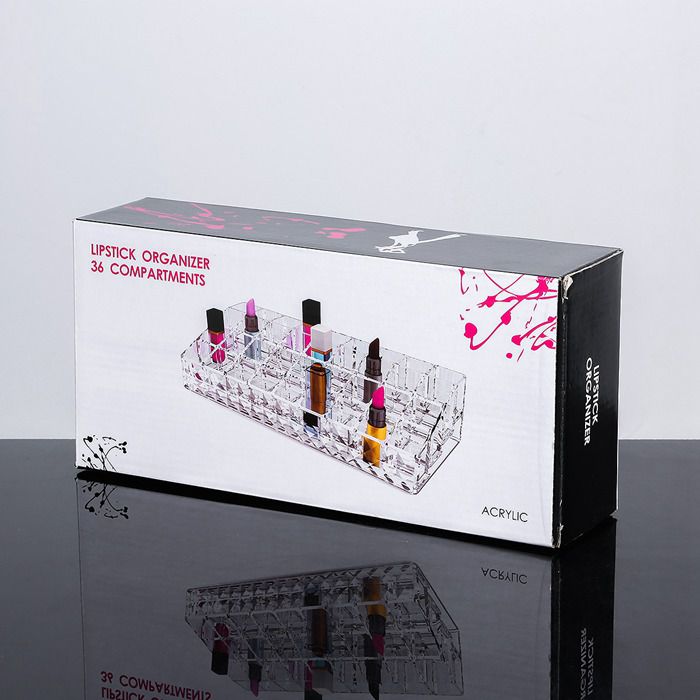 36-Slot Acrylic Lipstick Organizer