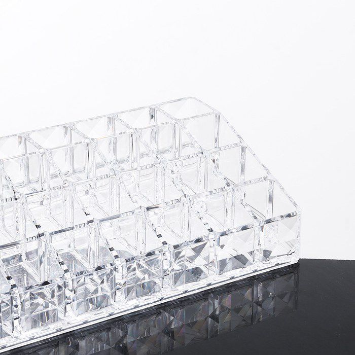 36-Slot Acrylic Lipstick Organizer