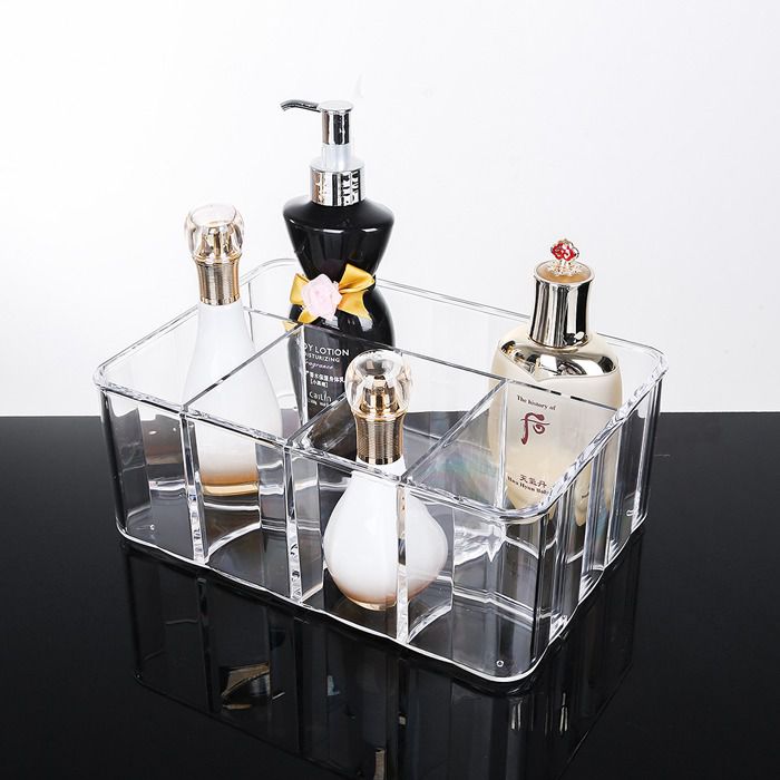 Large 5-Compartments Makeup organizer