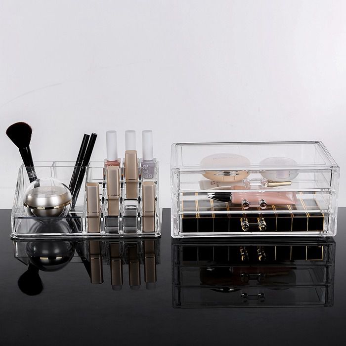 Xinyutai Design Acrylic Countertop Jewelry Cosmetic Storage Display Case