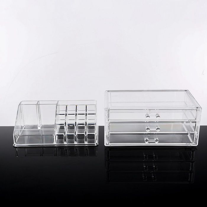 Xinyutai Design Acrylic Countertop Jewelry Cosmetic Storage Display Case