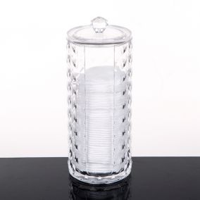 Round Cotton Pad Dispenser Container