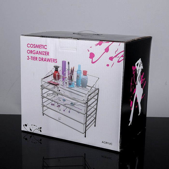 Spacious Cosmetic Makeup and Jewelry Organizer