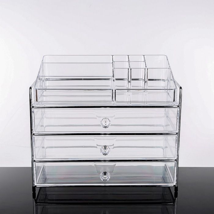 Spacious Cosmetic Makeup and Jewelry Organizer