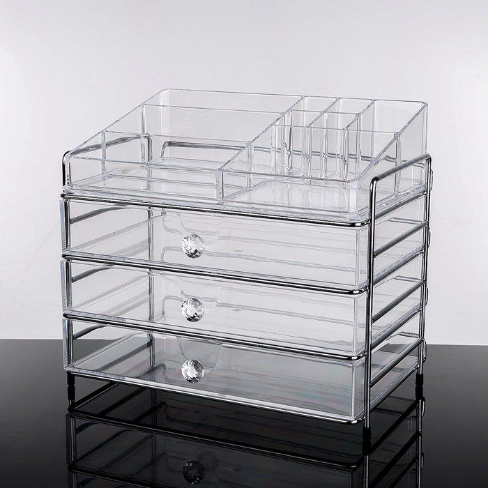 Spacious Cosmetic Makeup and Jewelry Organizer