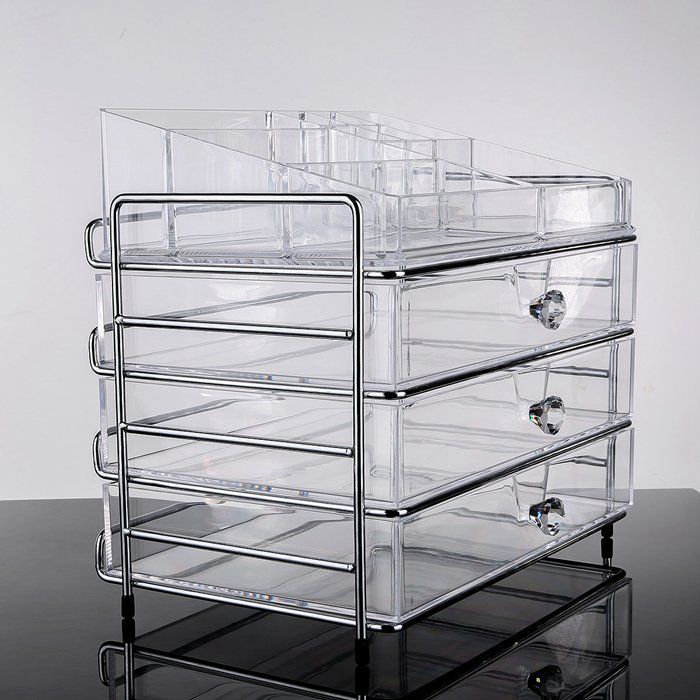 Spacious Cosmetic Makeup and Jewelry Organizer