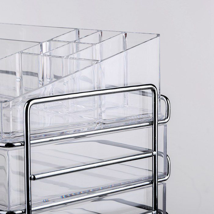 Spacious Cosmetic Makeup and Jewelry Organizer