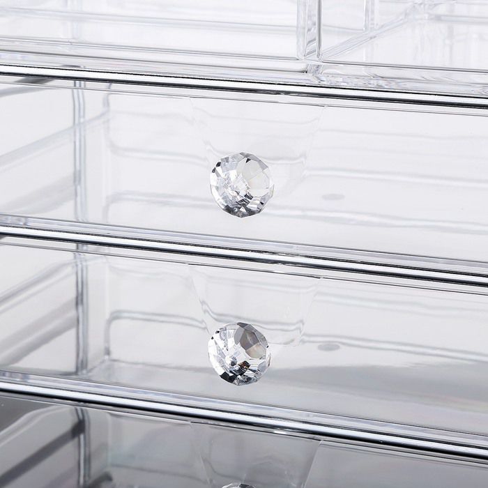 Spacious Cosmetic Makeup and Jewelry Organizer