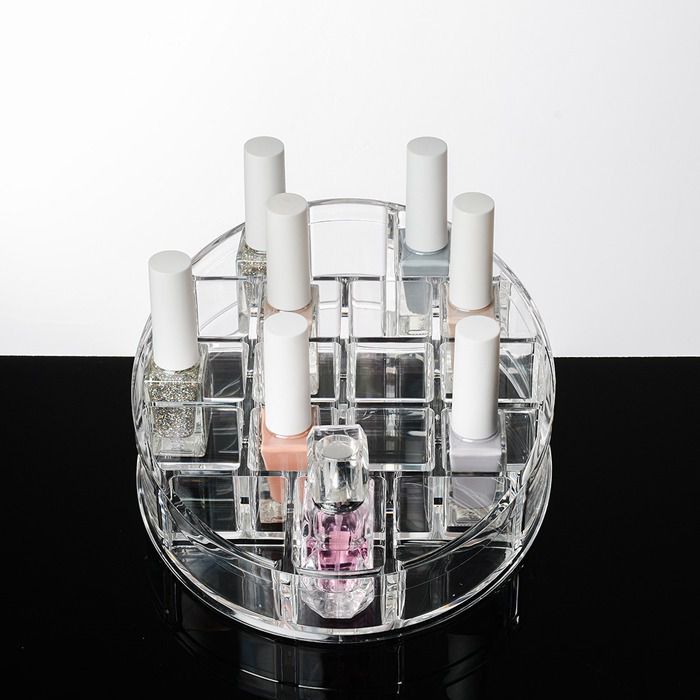 18 Grids Acrylic Nail Polish Rack