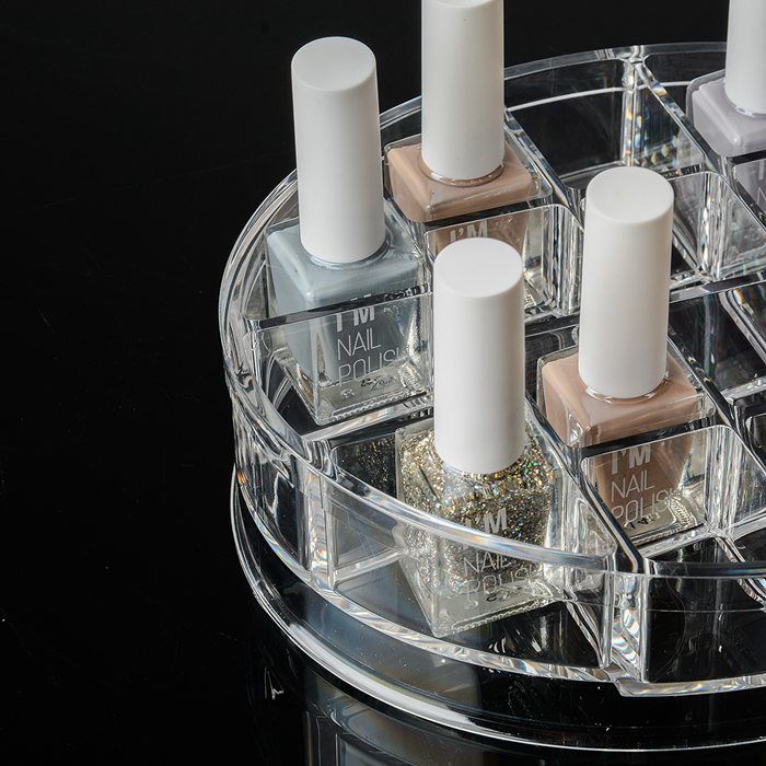 18 Grids Acrylic Nail Polish Rack