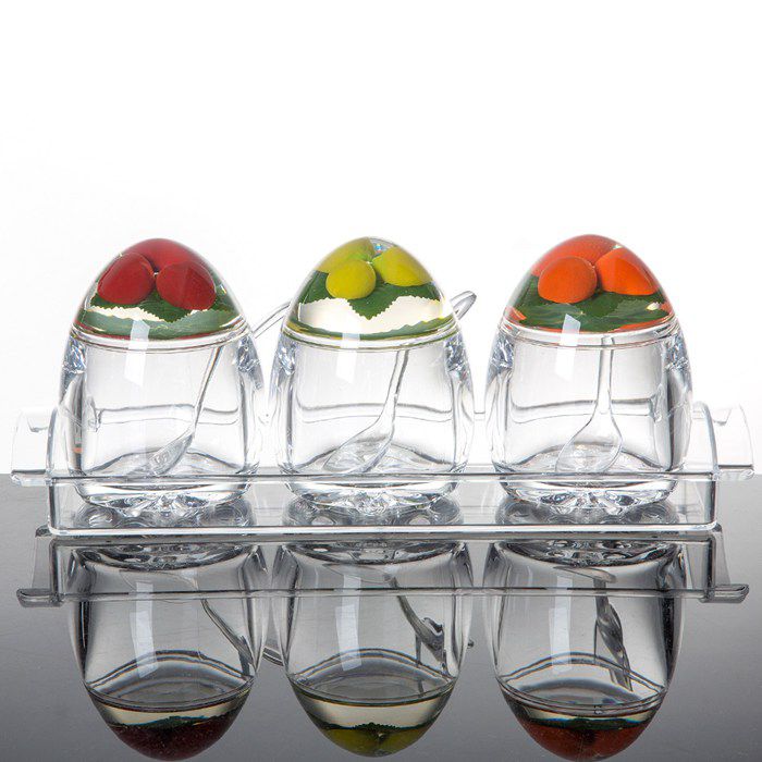 Kitchen Condiment Jars Bottle