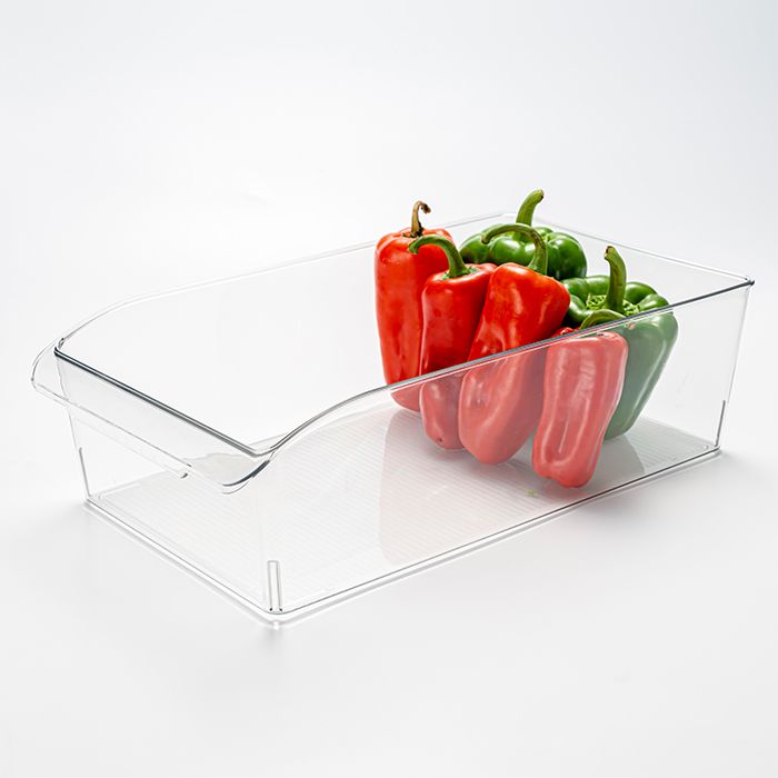 Transparent Fridge Storage Bin