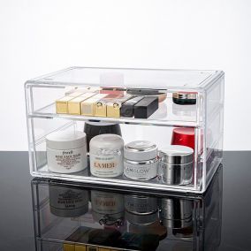 2 Drawer Makeup Organizer