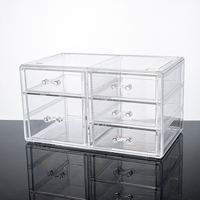 5 Drawer Acrylic Jewelry Makeup Organizer